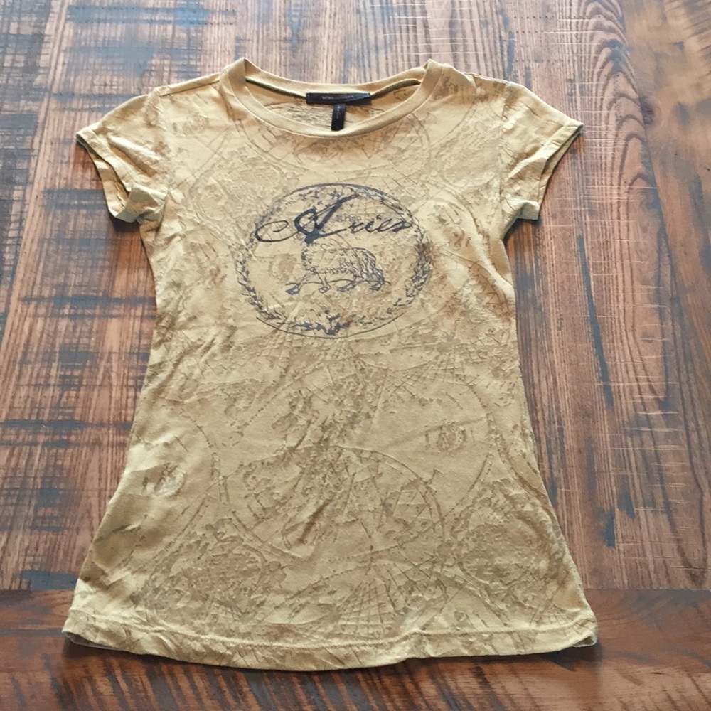 BCBG MAXAZRIA Burnout Tee